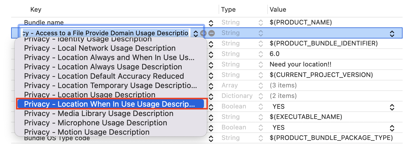 Diagramme de la Stack Core Data