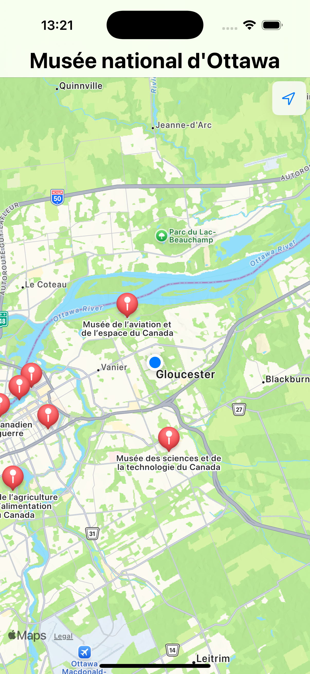 Diagramme de la Stack Core Data